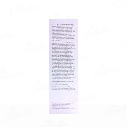 Groviva pH 5.5 Hair Gain Serum